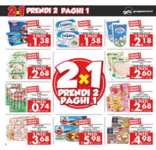 2x1 Prendi 2 paghi 1