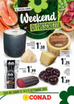 Conad City Weekend di freschezza - al 15.09.2024