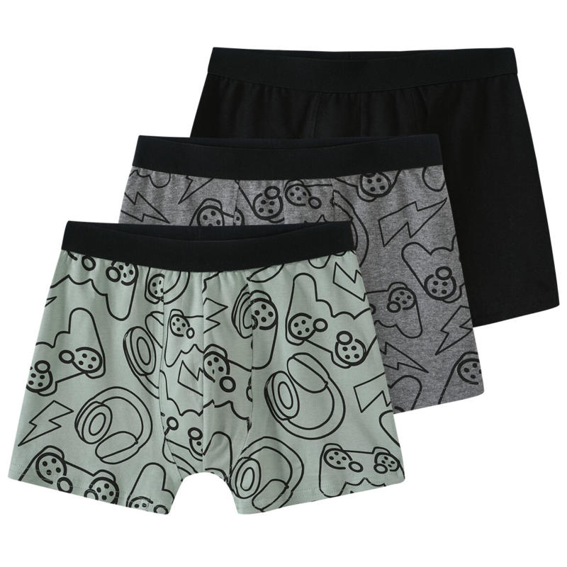 3 Jungen Boxer mit Bio-Baumwolle