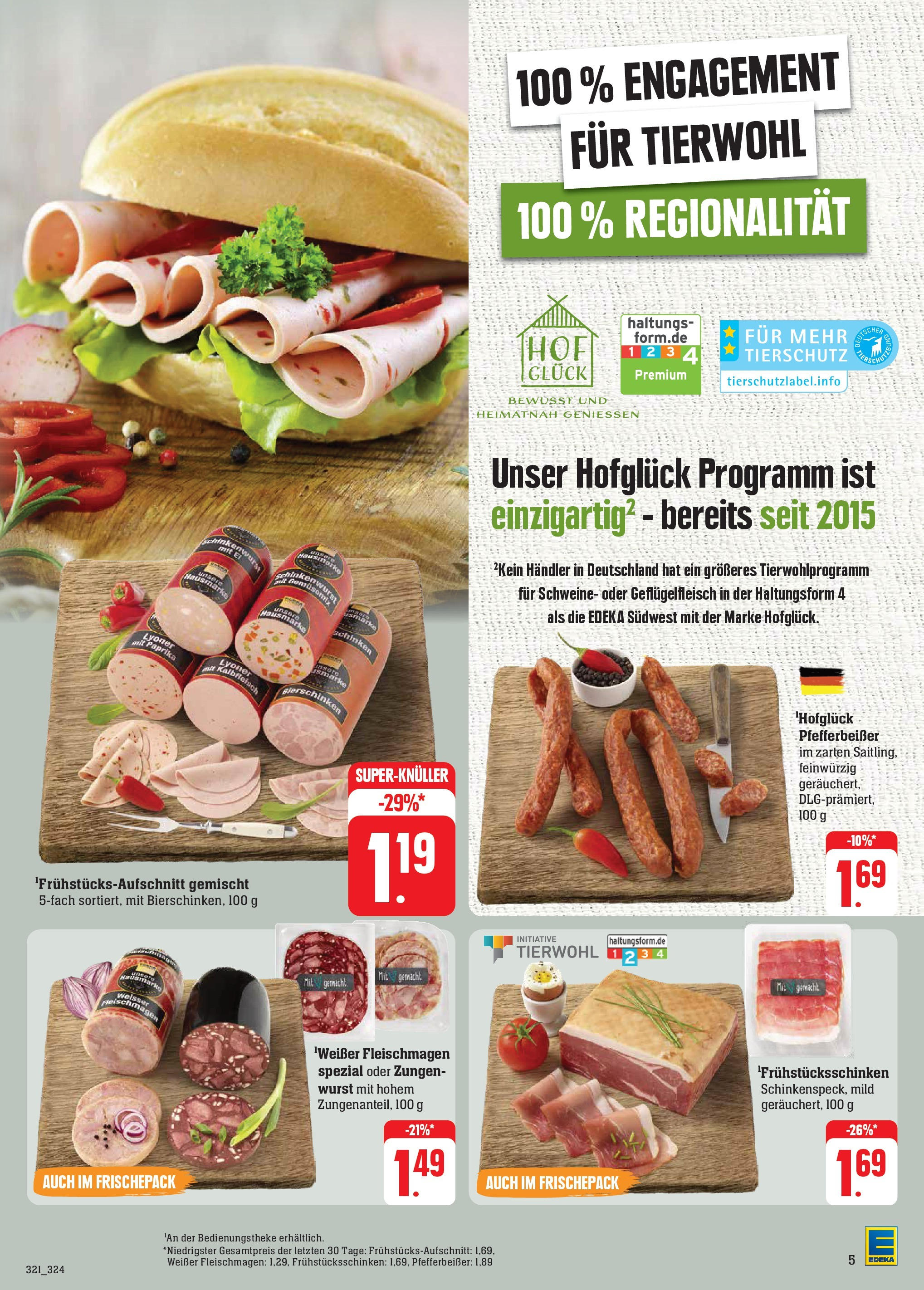 E center - Kaiserslautern, Zollamtstraße 28 (ab 16.09.2024) zum Blättern | Seite: 7 | Produkte: Paprika, Wurst, Schinken