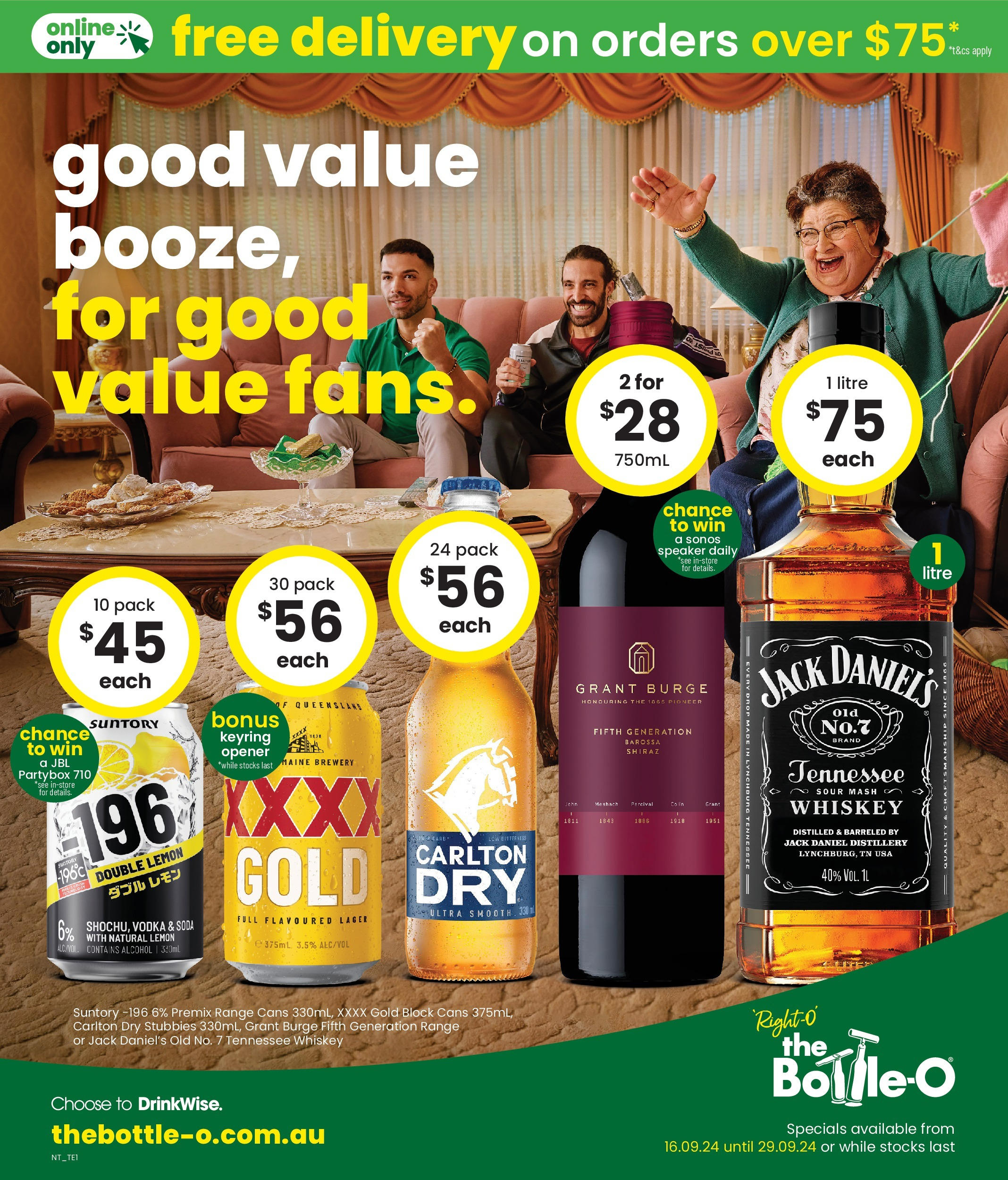 The Bottle-O Catalogue NT - 16/09/2024 > weekly / monthly specials | Page: 1