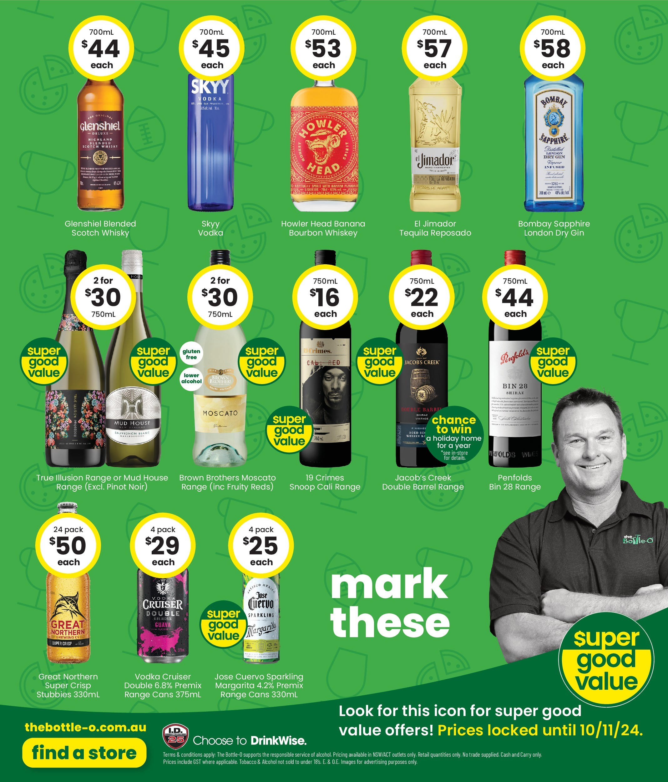 The Bottle-O Catalogue NSW - 16/09/2024 > weekly / monthly specials | Page: 8 | Products: Bourbon, Vodka, Whiskey, Scotch