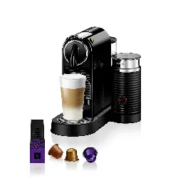 Кафемашина с капсули NESPRESSO Citiz & Milk Mch Черна
