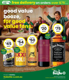 Preview of catalogue Catalogue QLD from shop The Bottle-O valid 16/09/2024