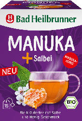 Bad Heilbrunner Kräutertee Manuka und Salbei (15 Beutel)