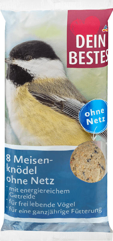 Dein Bestes Vogelfutter, Meisenknödel ohne Netz (8 Stück)