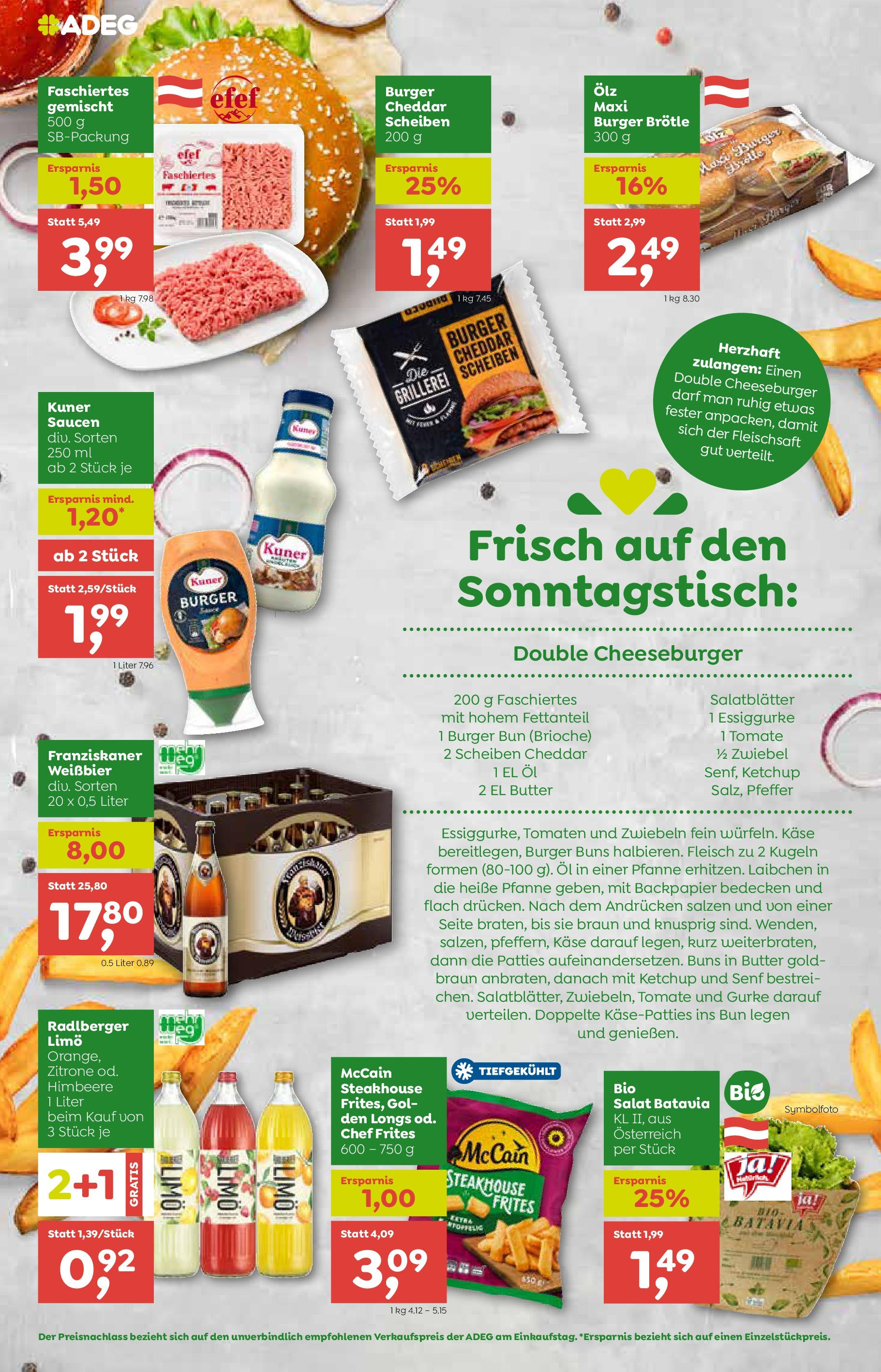 ADEG Flugblatt von 16.09.2024 - Aktuelle Angebote | Seite: 10 | Produkte: Ketchup, Pfeffer, Himbeere, Käse