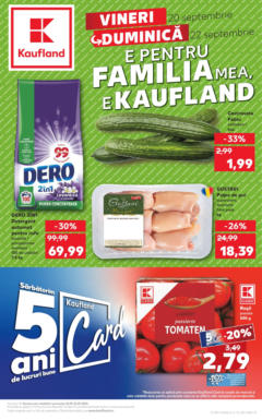 Previzualizarea de cataloage: Kaufland Bistriţa valabil de la 20.09.2024