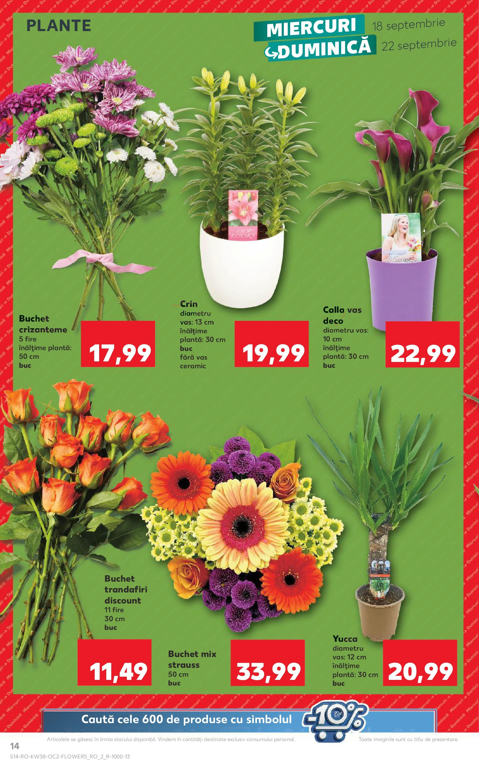 Catalog Kaufland - Bucureşti 18.09.2024 - Revista si Oferta | Pagină: 14