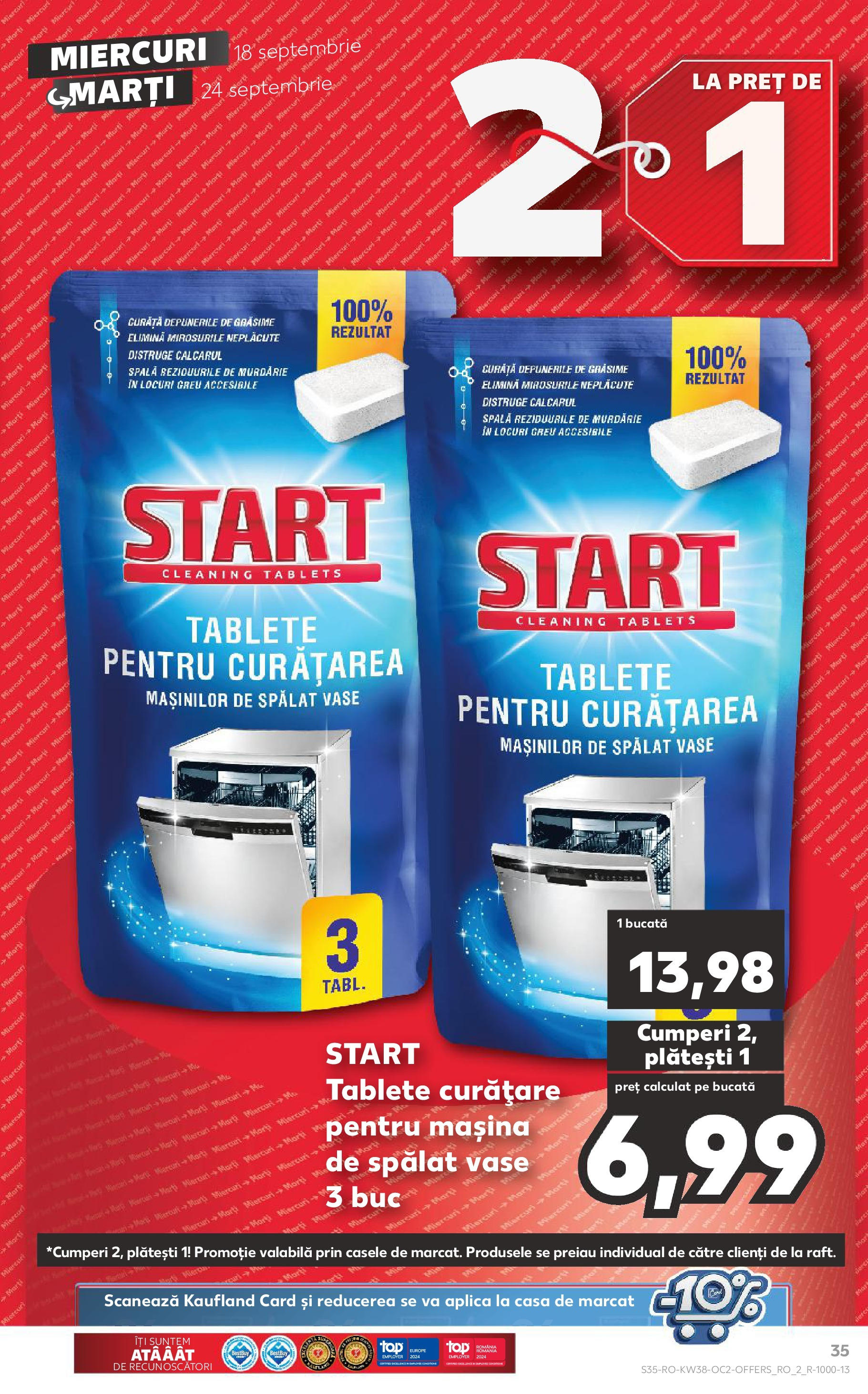 Catalog Kaufland - Bucureşti 18.09.2024 - Revista si Oferta | Pagină: 35