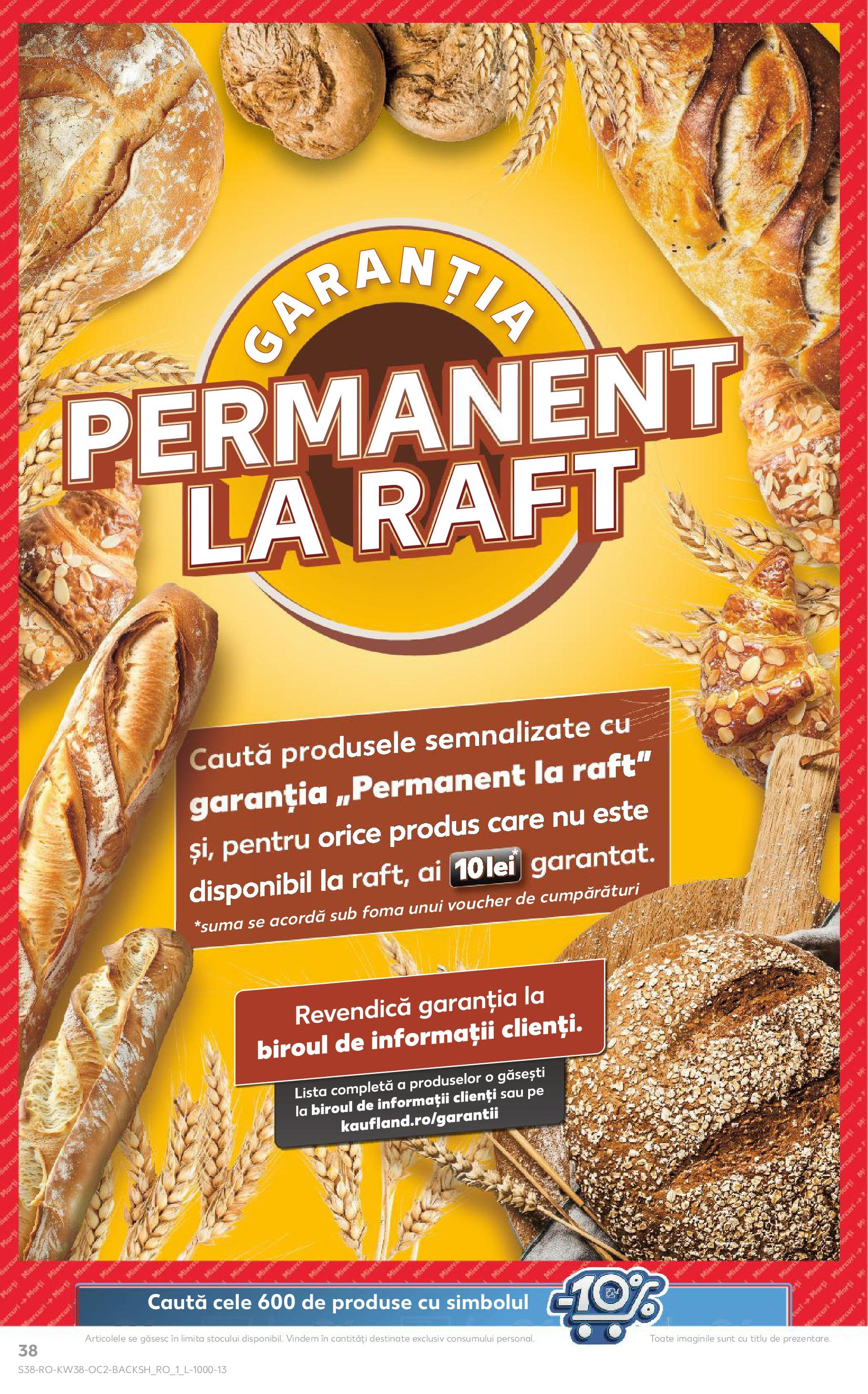 Catalog Kaufland - Bucureşti 18.09.2024 - Revista si Oferta | Pagină: 38 | Produse: Raft