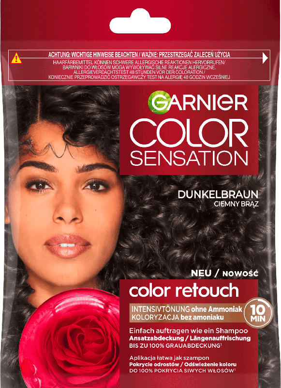 GARNIER Color Sensation Intensivtönung Dunkelbraun