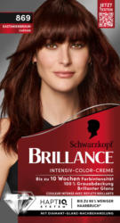 Schwarzkopf Brillance Haarfarbe 869 Kastanienbraun