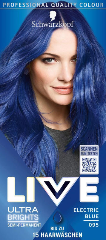 Schwarzkopf LIVE Intensivtönung 095 Electric Blue