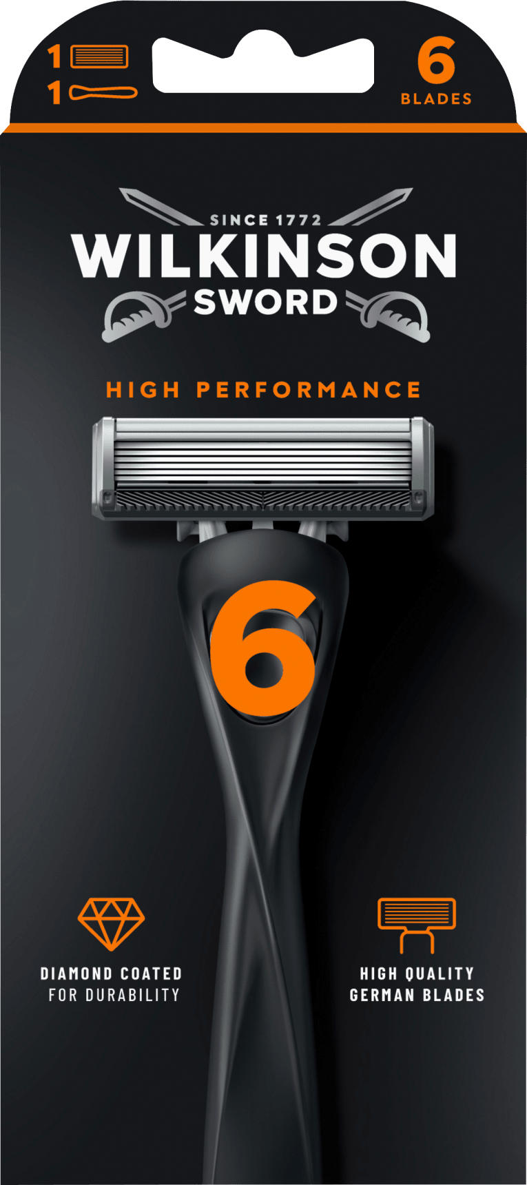 WILKINSON SWORD Rasierer, 6 High Performance