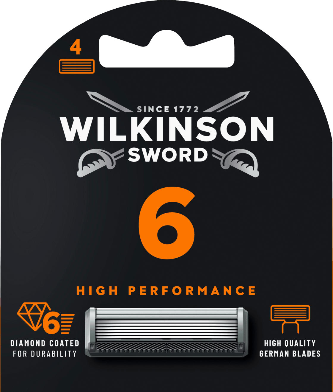 WILKINSON SWORD Rasierklingen, 6 High Performance
