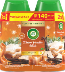 AirWick Lufterfrischer Freshmatic Warm Vanilla Wish Nachfüllpack (2x250ml)