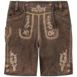 Jungen Lederhose mit Stickereien (Nur online)