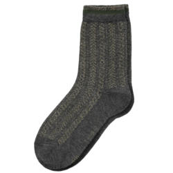 1 Paar Damen Socken mit Effektgarn