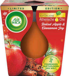 AirWick Duftkerze im Glas Baked Apple & Cinnamon Joy 105g