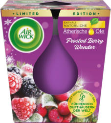 AirWick Duftkerze im Glas Frosted Berry Wonder 105g