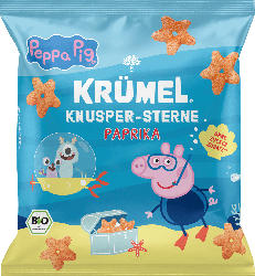 KRÜMEL Kindersnack Knusper-Sterne Paprika ab 3 Jahren