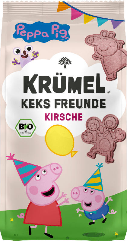 KRÜMEL Kinderkekse Kirsche ab 3 Jahren