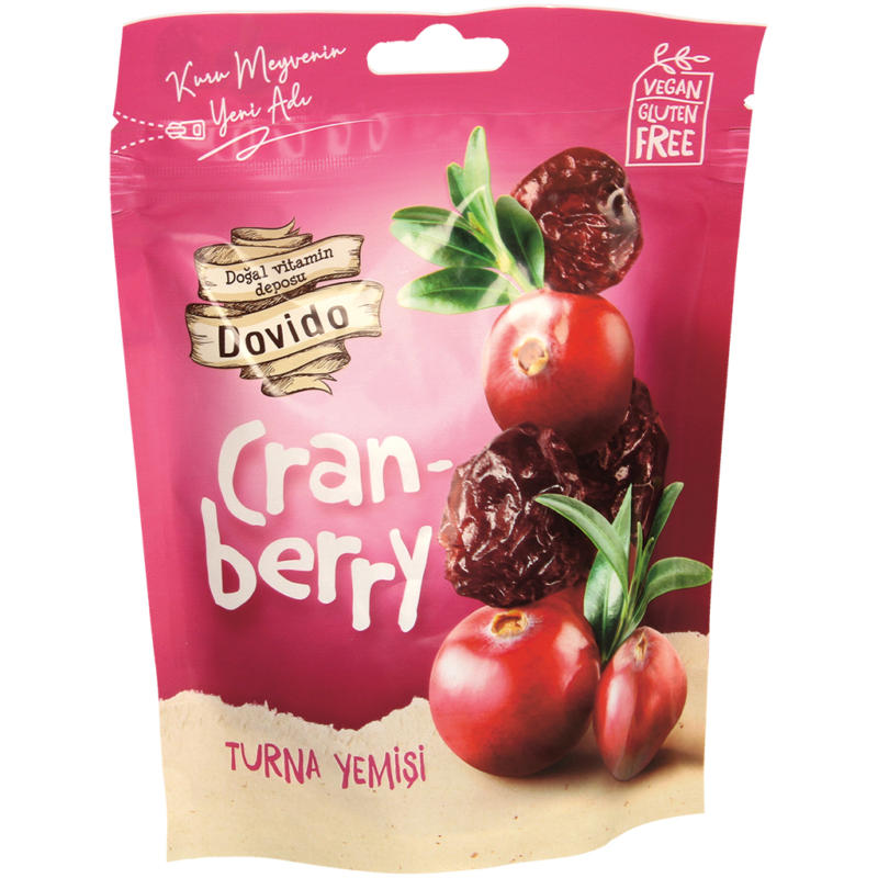 Getrocknete Cranberries, gezuckert und geölt