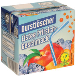 Durstlöscher Eistee Pfirsich