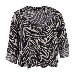 Leoni Bluse, Schwarz