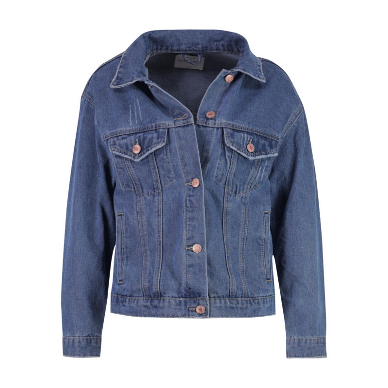 Brooklyn Denim Jacket, Mid wash