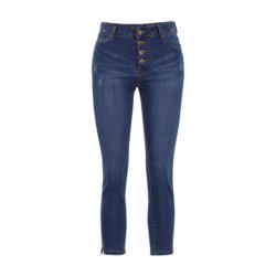 Flora 7/8 Jeans, Denim