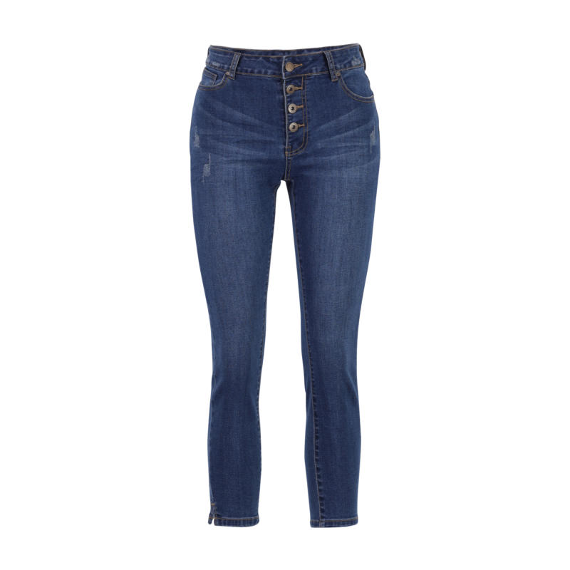 Flora 7/8 Jeans, Denim