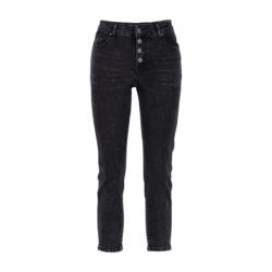 Flora 7/8 Jeans, Grey Denim