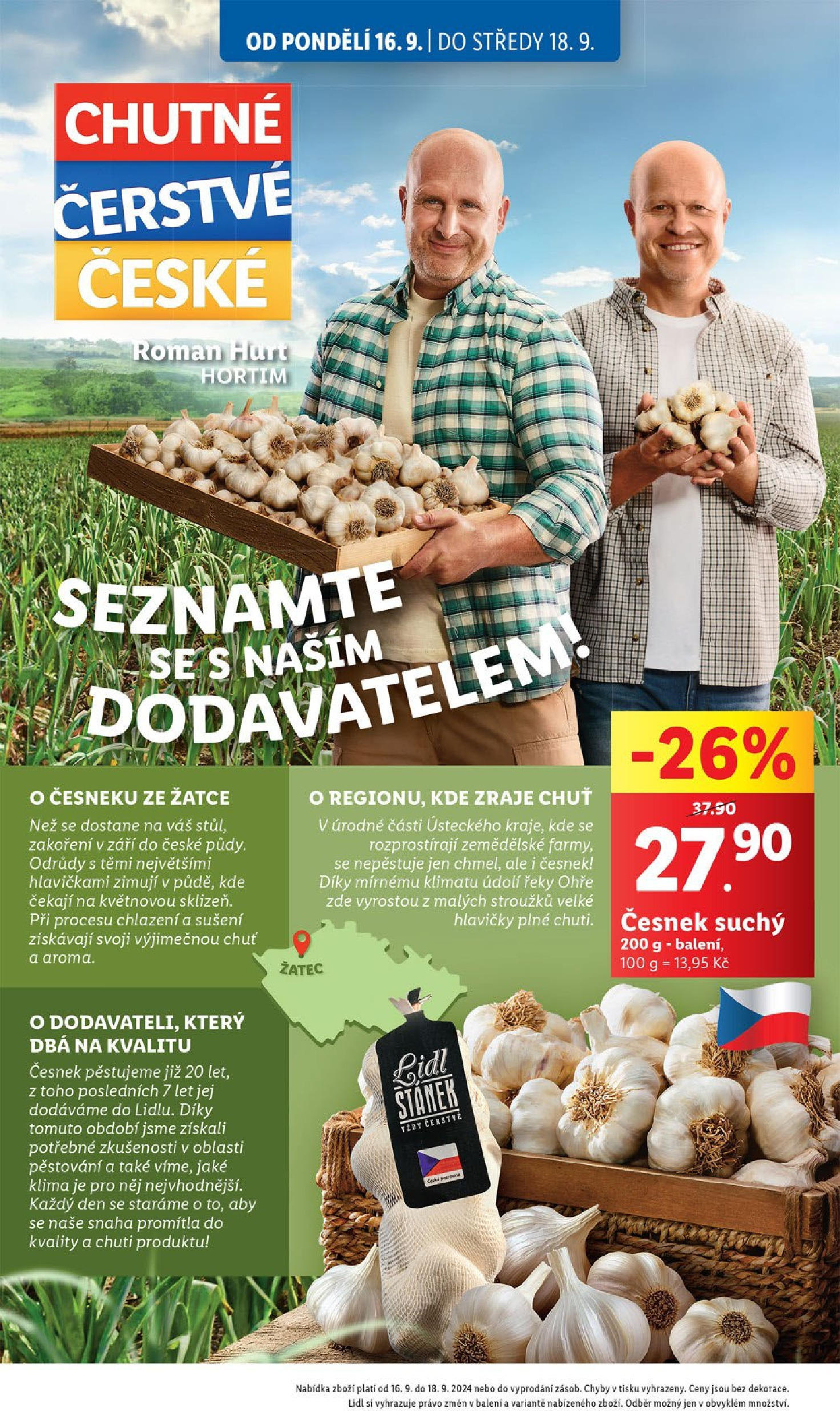 Lidl leták od 16.09.2024 - Nový akční leták | Strana: 12 | Produkty: Česnek