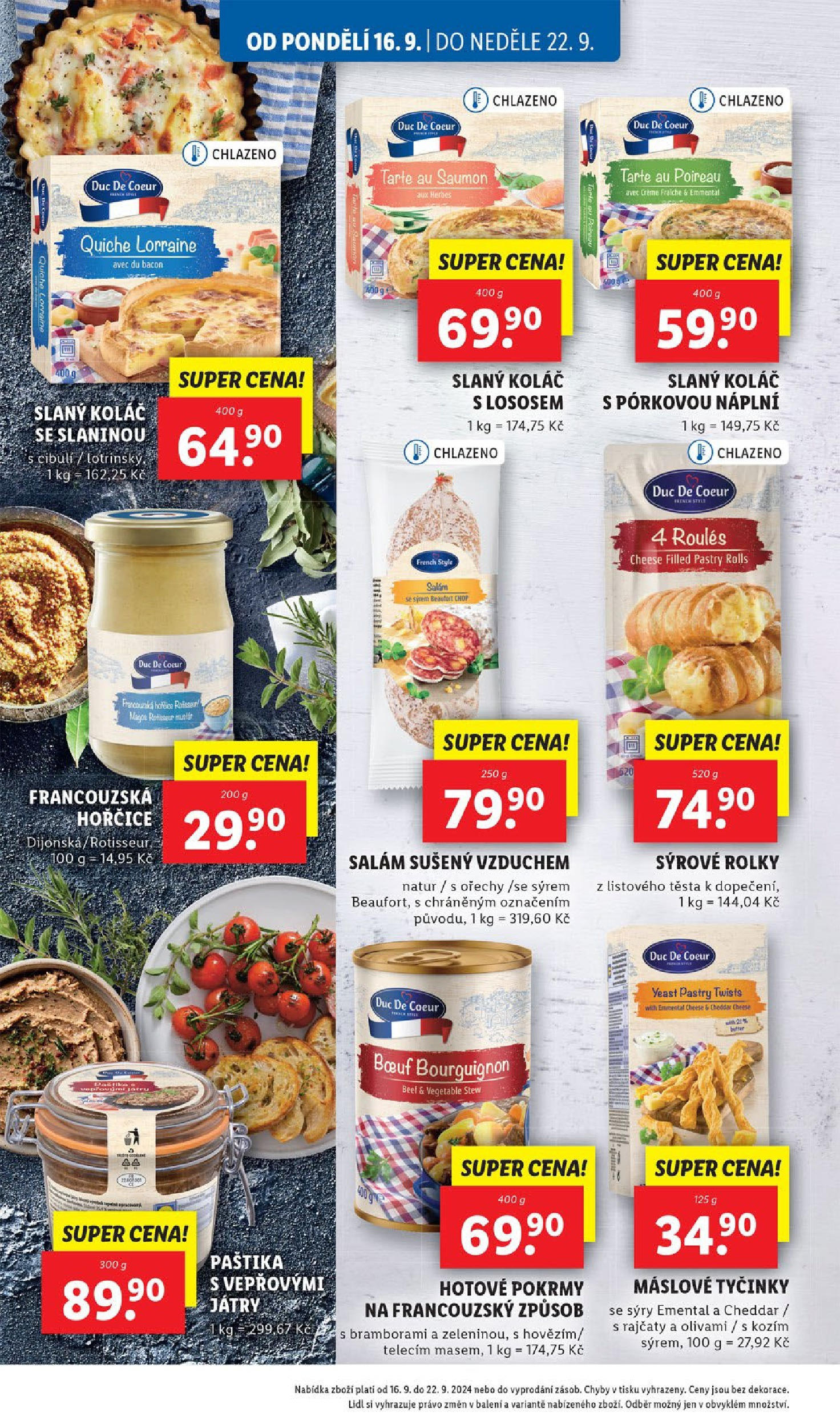 Lidl leták od 16.09.2024 - Nový akční leták | Strana: 34 | Produkty: Ořechy, Sýry, Cheddar, Paštika