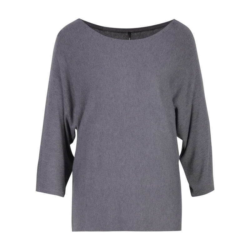 Iris Pullover, Middle grey melange