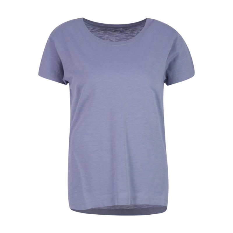 College Uni Shirt, Rauchblau