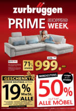 Zurbrüggen Zurbrüggen: Prime Shopping Week - bis 21.09.2024