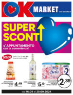 Ok Market Super sconti - al 29.09.2024