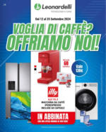 Leonardelli Voglia di caffè? OFFRIAMO NOI! - al 25.09.2024