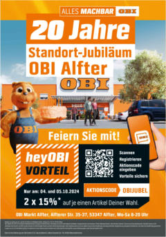 OFFERS - OBI Markt Alfter gültig ab dem 25.09.2024