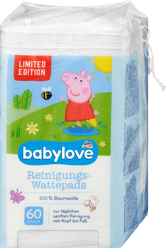 babylove Reinigungs-Wattepads