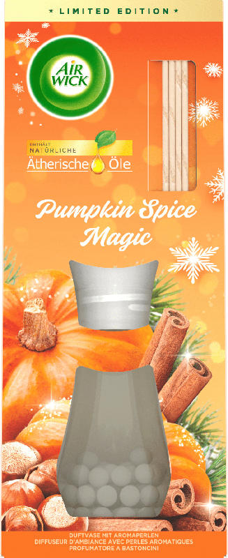 AirWick Duftvase mit Aromaperlen Pumpkin Spice Magic