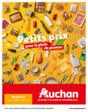 Auchan: Offre hebdomadaire jusqu'à 23.09.2024