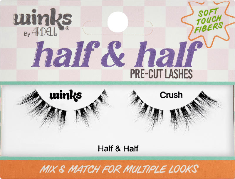 ARDELL Künstliche Wimpern Winks Crush, half & half (1 Paar)