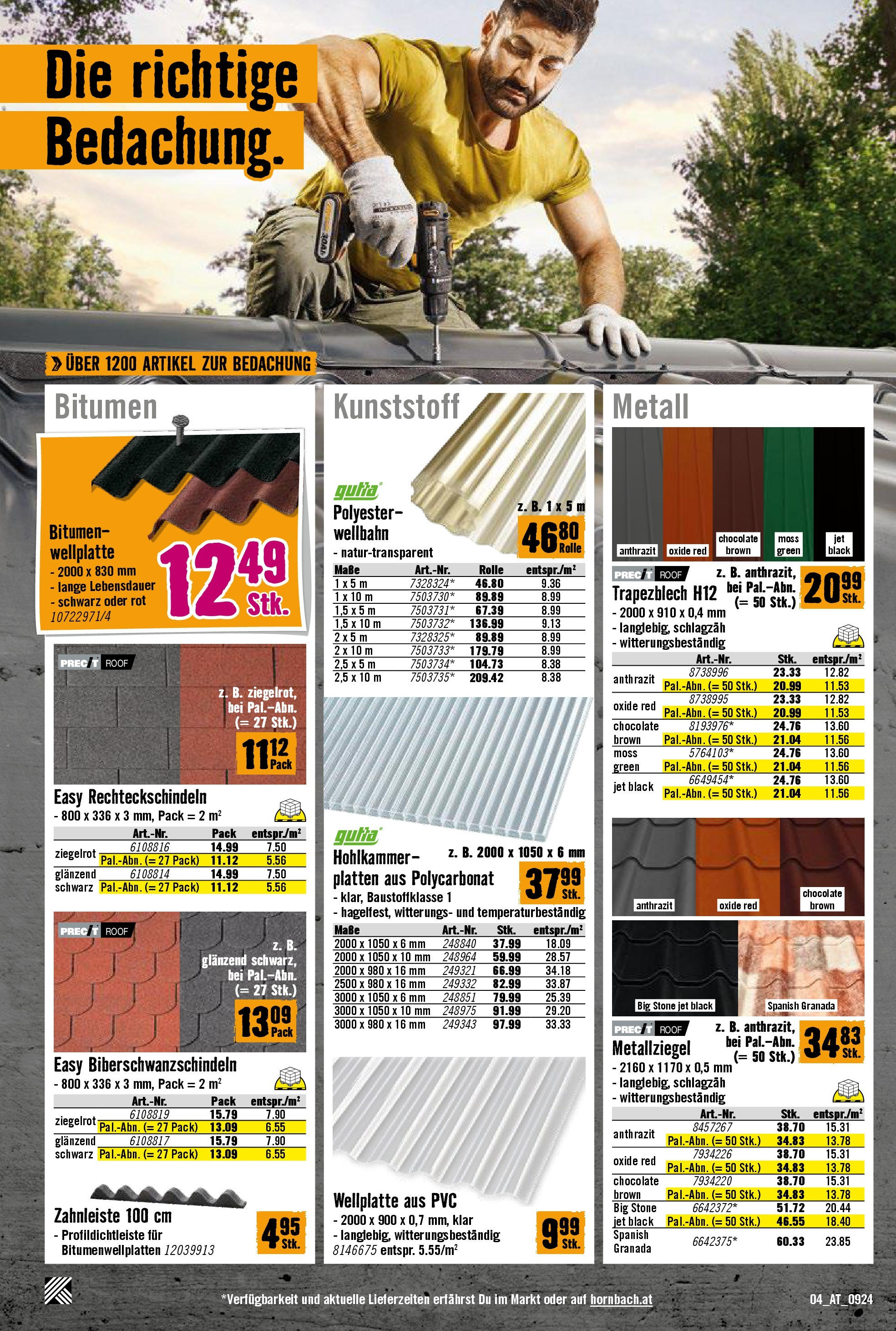 Hornbach Flugblatt von 11.09.2024 - Aktuelle Angebote | Seite: 4