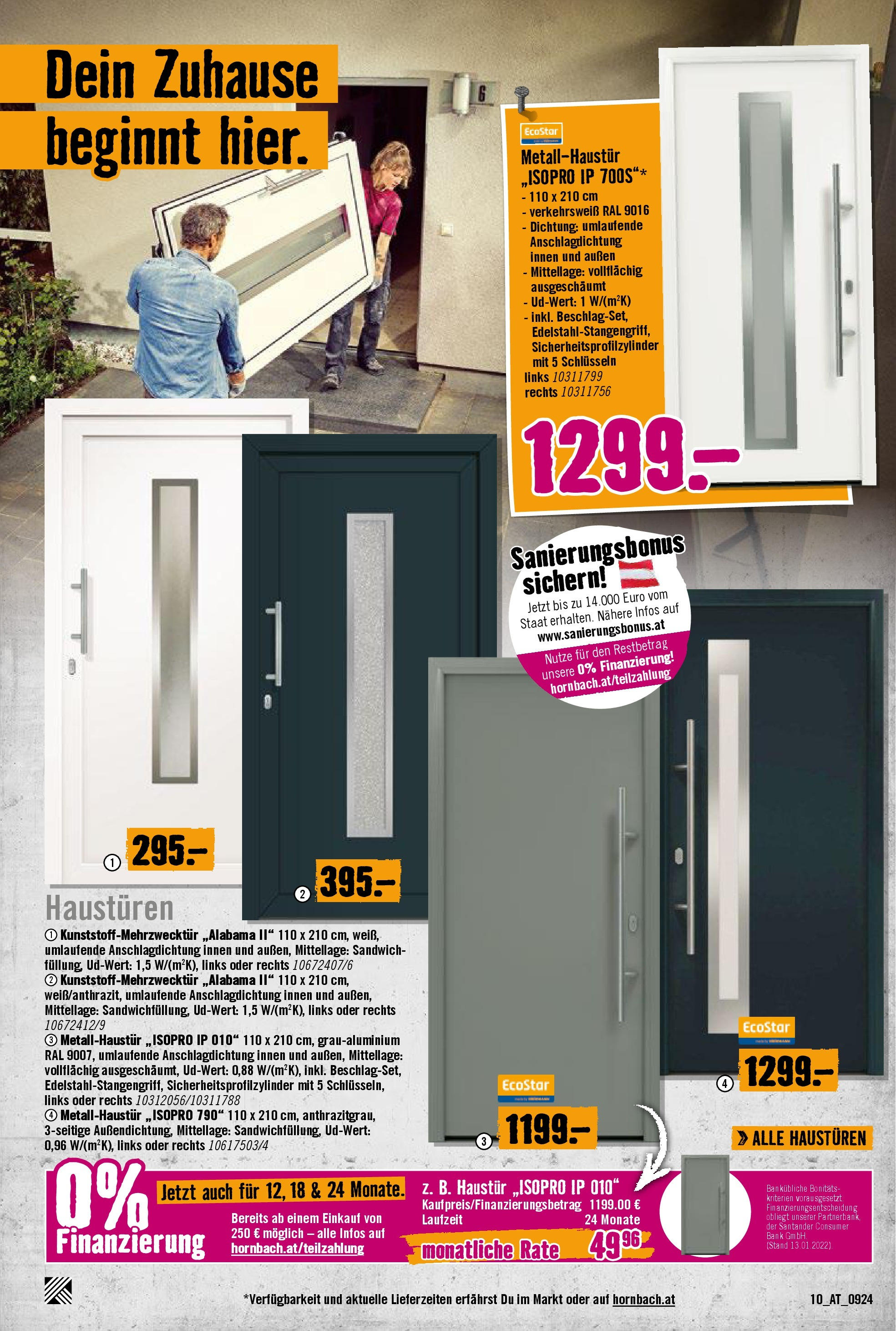 Hornbach Flugblatt von 11.09.2024 - Aktuelle Angebote | Seite: 10