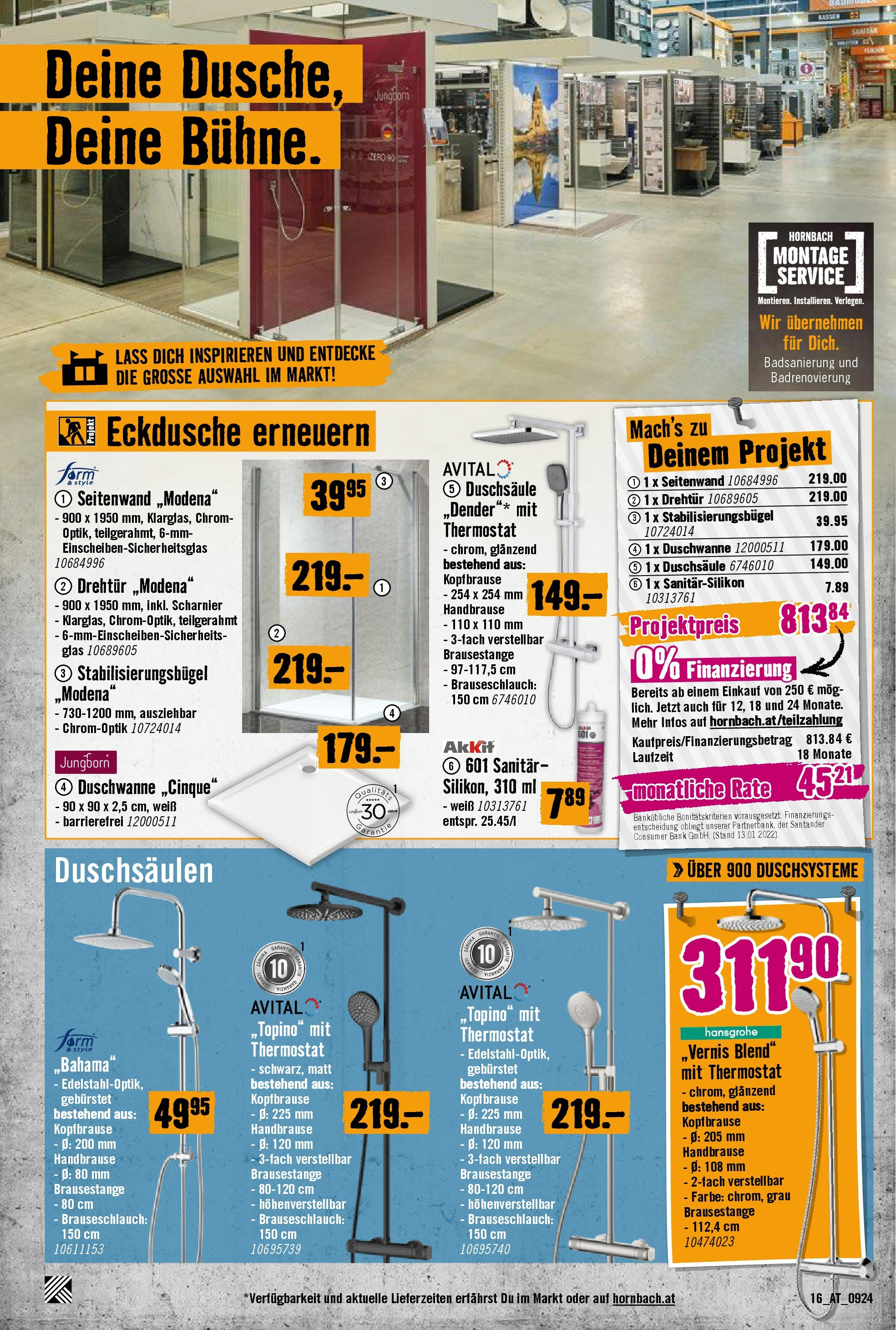 Hornbach Flugblatt von 11.09.2024 - Aktuelle Angebote | Seite: 16