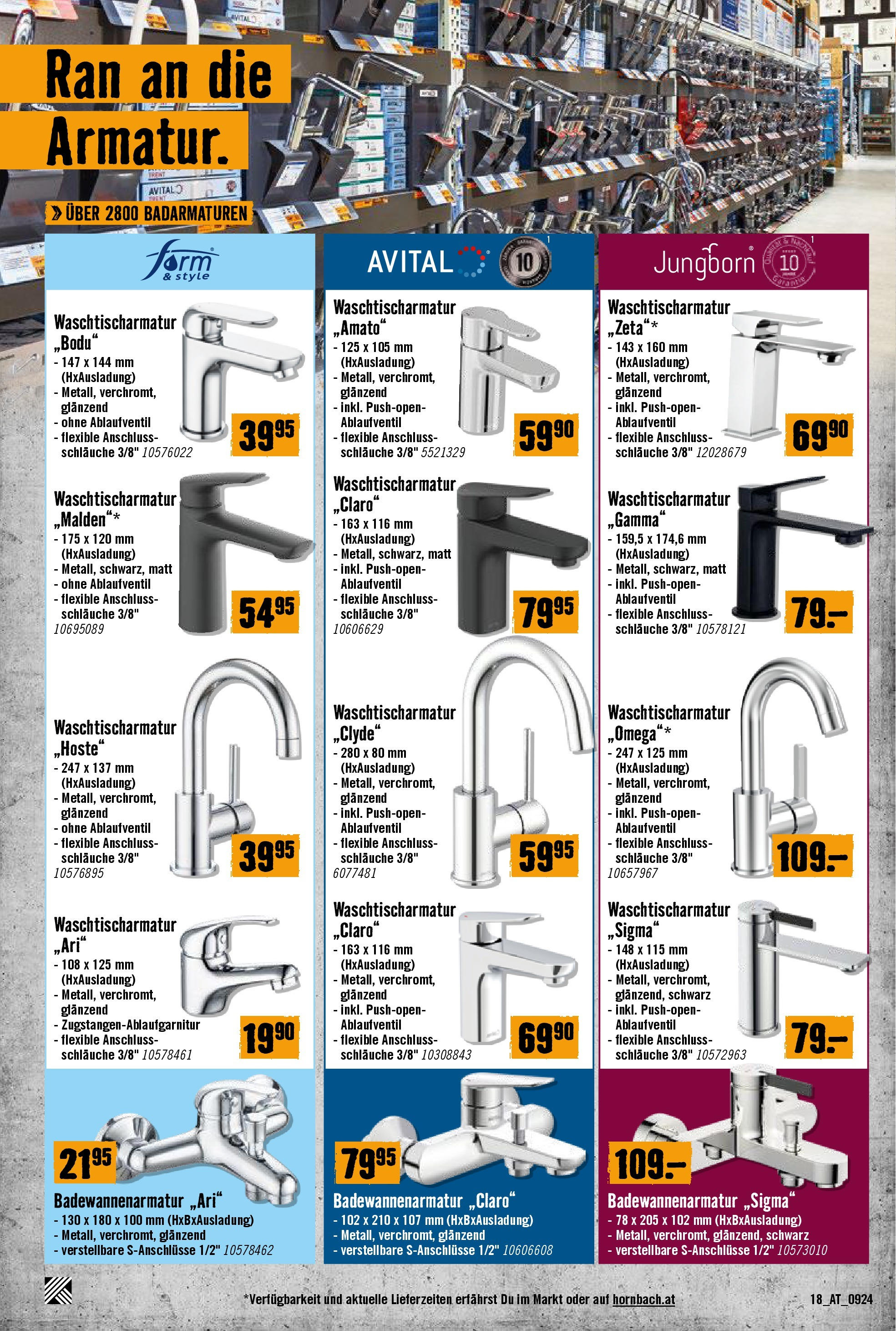 Hornbach Flugblatt von 11.09.2024 - Aktuelle Angebote | Seite: 18